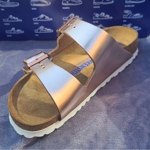Size 36 Birkenstocks Rose/Copper Softbed